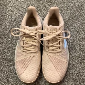 Adidas Size 8.5 Bounce Court Jam Blush Pink Sneakers